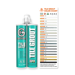 Lechada de epoxy impermeable de la baldosa del color del oro de Twocomponent <span class=keywords><strong>para</strong></span> las tejas de mosaico - Product Image 2