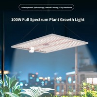 Panneau lumineux LED Quantum en aluminium à spectre complet pour culture hydroponique intérieure, garantie IP65