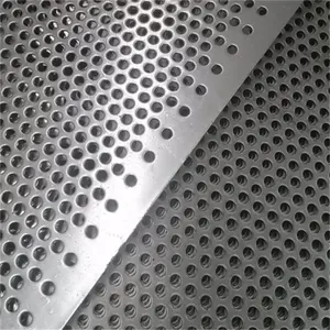 High Quality Perforated Metal Sheet Straight Laser Cut Perforated Metal Sheet