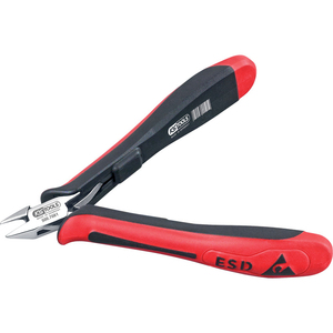 Mini pince à coupe diagonale électronique à tête courte 120mm en acier au carbone de qualité bricolage pour sertir la poignée en nylon et en plastique - Product Image 1