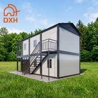 Casa Contenedor Modular Ecológica de Instalación Rápida, Cabaña Prefabricada de Ahorro Energético para Alojamiento de Personal