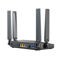 UN-PON GB720 2.4G/5G GPON/EPON AC1200 Dual Band Android Box 2GE 1TEL FTTH ONU dengan OTT Penyimpanan 128G Peralatan Serat Optik