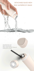 Mini épilateur électrique indolore pour sourcils et poils du corps, étanche IPX6, usage domestique, pour le visage, le nez et les zones du bikini - Product Image 5