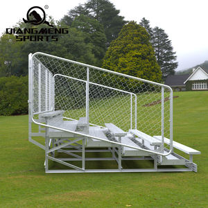 ที่นั่งอัลลูมิเนียม 5 แถว ลานจอดคุณภาพสูงพร้อมราวกั้น - Product Image 4