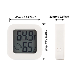 Mini Termometro Digitale di Alta Precisione per Interni con Display Umidità, Magnetico, per Cameretta e <span class=keywords><strong>Camera</strong></span> <span class=keywords><strong>da</strong></span> <span class=keywords><strong>Letto</strong></span>, Termometro Domestico - Product Image 5