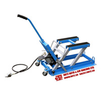 Table élévatrice de moto hydraulique pneumatique HUTZ 1,500 lbs, cric de levage de vtt pneumatique AL15AF34, support de levage de réparation de moto