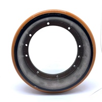 Roue motrice de chariot élévateur 210x70/83-172 mm en polyuréthane (PU) avec roulement à billes pour chariot élévateur Heli, usage en entrepôt