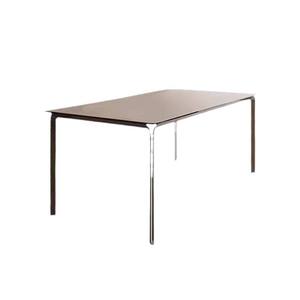 Table à manger en dalle de pierre de style italien minimaliste pour la maison et les restaurants, mobilier de salle à manger rectangulaire moderne et design - Product Image 4