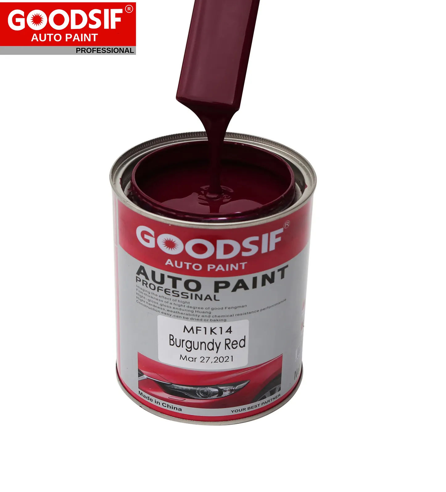 GOODSIF 1K color series automotive coating car paint fabbricazione vendita calda vernice per auto di alta qualità