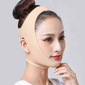 V字型マスク 薄型フェイスバンド 顔のラインを整えるベルト 女性用 - Product Image 1