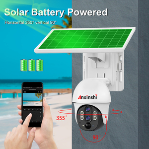 4G Battery <strong>WiFi</strong> Security PTZ Network <strong>Camera</strong> Kits with Bracket IP66 2MP CCTV Solar Panel Live <strong>Camera</strong> - Product Image 4