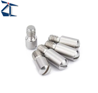 Goupille de positionnement cylindrique à fente en acier inoxydable 304 et acier au carbone, personnalisable en usine