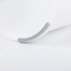 Tabouret antidérapant pour salle de bain Inomata, blanc, 190x250x145mm, matériau PP, pour bain et douche - Product Image 4