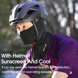WEST bike Full Face copri <span class=keywords><strong>occhiali</strong></span> <span class=keywords><strong>da</strong></span> <span class=keywords><strong>sole</strong></span> in seta di ghiaccio maschera protezione solare anti-uv per il ciclismo estivo sport di pesca con fori - Product Image 2