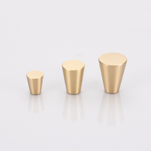 Manija de perilla de puerta de armario de vino de Metal dorado de latón <span class=keywords><strong>para</strong></span> muebles de hogar Hardware uso armario cajón tocador dormitorio cocina comedor - Product Image 1