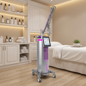 เครื่องตัดเลเซอร์ 10600 นาโนเมตร 60 วัตต์ เครื่องเลเซอร์ CO2 แบบ Fractional ได้รับการรับรองมาตรฐาน CE สำหรับร้านเสริมสวย สปา และคลินิก - Product Image 1