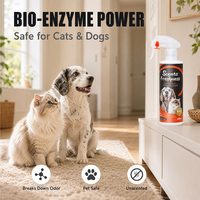 Spray Eliminador de Olores para Mascotas Bioenzimático Premium, Eliminador de Olores Fuertes de Orina para Perros y Gatos, Alfombras, Hogar, Venta al por Mayor, Marca Privada