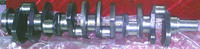 Vilebrequin de moteur pour Benz en acier allié moulé OM355 OM352 OM314 Bus OM360 Bus OM457 Surface de haute qualité Nitruration dure