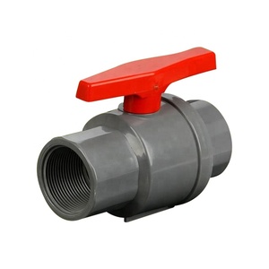 Válvula de Bola de PVC de Dos Piezas Pntek, Manual, de 1/2 a 2 Pulgadas, con Manija de 22 mm a 60 mm, para Agua, Agricultura, Riego, OEM - Product Image 6