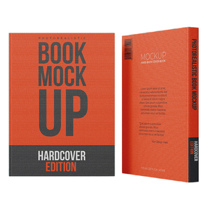 แบบจำลองปกหนังสือปกแข็งขนาดเล็กพร้อมกระดาษอาร์ต เป็นมิตรกับสิ่งแวดล้อมและรีไซเคิลได้ พิมพ์สี่สีตามสั่ง พร้อมตัวเลือกการปั๊ม UV/ร้อน - Product Image 6