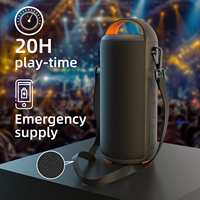 Haut-parleur portable double appairage véritable stéréo sans fil HD son IPX7 étanche haut-parleur sans fil de douche de sport en plein air