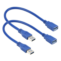 Cable de Extensión USB 3.0 de Alta Velocidad 5Gbps, 1m 3m 5m 10m, Tipo Macho a Hembra, con Blindaje de Cobre Trenzado y PVC, para Computadora/Impresora