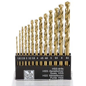 Dz 13PCS HSS M35 Cobalt Twist Drill <span class=keywords><strong>Bits</strong></span> Đối với thép cứng Kim Loại Gang nhựa và gỗ - Product Image 2