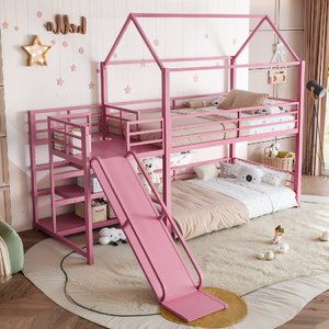 <span class=keywords><strong>Letto</strong></span> <span class=keywords><strong>a</strong></span> <span class=keywords><strong>Castello</strong></span> Matrimoniale con Scala Contenitore e Scivolo, <span class=keywords><strong>Letto</strong></span> <span class=keywords><strong>a</strong></span> <span class=keywords><strong>Castello</strong></span> in Metallo con Sponde di Sicurezza per Bambini, Ragazzi, Disponibile ODM/OEM - Product Image 1