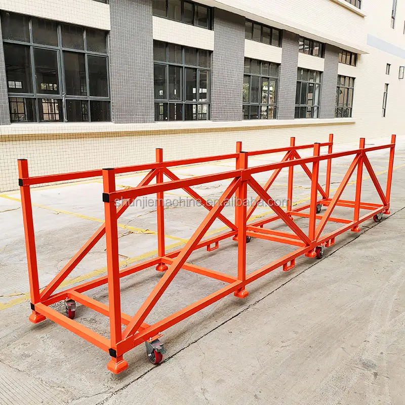 Marble Slab Transport Cart Trolley Work Table For Granite Marble Stone Slabs And Glass