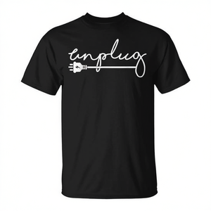 Camiseta Unplugged Digital Detox Analog Lifestyle - Product Image 2