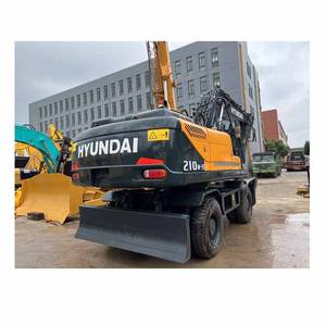 98% Nouvelle excavatrice sur pneus hyundai 210 210w-9s d'occasion avec un bon prix et une bonne qualité - Product Image 3