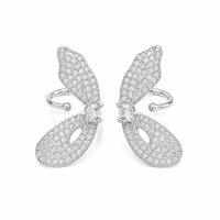 Yiwu Manchette d'oreille, Boucle d'oreille à clip, Faux piercing sans trou, Bijoux délicats, Style Hip Hop, Fait main, Femme, Western