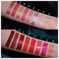 Nouveau gloss à lèvres liquide minéral végétalien hydratant 16 teintes, fini nacré, longue tenue, formule waterproof et anti-bavures, rafraîchissant