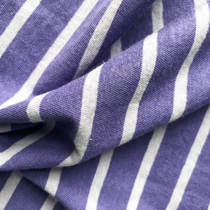 Bán Sỉ Bán Sỉ Sọc Dệt Kim 100% Vải Cotton Cho Quần Áo May Mặc Nhà Cung Cấp Từ Nhà Máy Trung Quốc - Product Image 4