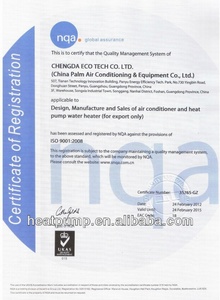 Palm-pompa di calore inverter monoblocco pompa di calore ad aria R32 SCOP A +++ MCS ERP Certs underTUV - Product Image 2