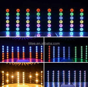 टिटी पी 2 एवो रेट्रो स्टेजर 6x300w गर्म सफेद एल्यूमीनियम के नेतृत्व वाली मैट्रिक्स ट्री ब्लाइंडर विंटेज स्टेज लाइट dmx512 kt/v - Product Image 3