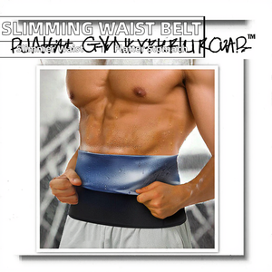 <span class=keywords><strong>Ceinture</strong></span> <span class=keywords><strong>de</strong></span> <span class=keywords><strong>sudation</strong></span> amincissante pour sauna, en nylon, avec logo personnalisé, pour entraînement sportif, entraîneur abdominal, perte <span class=keywords><strong>de</strong></span> poids et remodelage corporel - Product Image 2