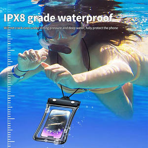 Universal Waterproof <strong>Mobile</strong> Phone Custom Waterproof <strong>Bag</strong> for Phone Clear Pvc Sealed Underwater Swimming Pouch Cover - Product Image 5