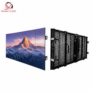Pantalla LED Transparente ART3.91-7.81 P3.91 de Alquiler, Pantalla LED Transparente para Exteriores Resistente al Agua para Publicidad - Product Image 1