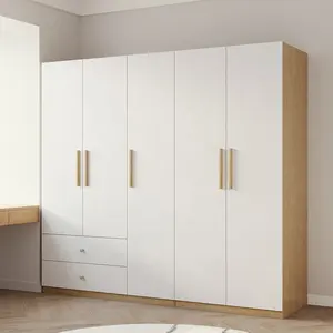 Furniture Multipurpose Cabinet Storage Room Sets Wooden Modern Cloth Fitted Dressing Designs Cupboards For Bedroom Wardrobe