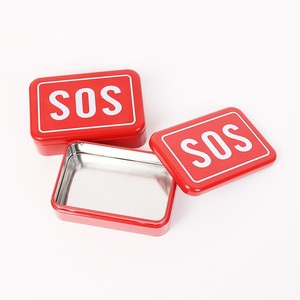 Pipal Tree SOS Emergency Kit First Aid Survival <b>Gear</b> Outdoor Camping Supplies Compact Red Tin <b>Box</b> - Product Image 3