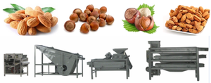 Línea de Producción de Pistachos de 1000 kg/h, Línea de Procesamiento de Pistachos, Máquina Descascaradora y Trituradora de Pistachos y Almendras - Product Image 6