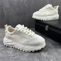 Chaussures de sport de luxe légères et respirantes à semelle épaisse de haute qualité, vente directe d'usine OEM, logo personnalisable en gros