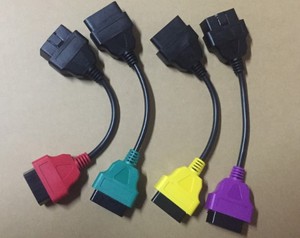 Adaptadores de Escaneo para ECU Fiat, Cables Adaptadores de 4 Colores, Cables de Conexión L548 - Product Image 4