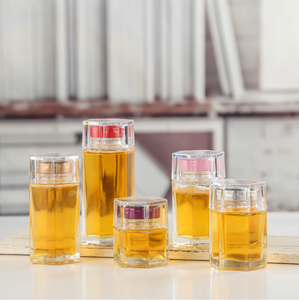 80Ml 100Ml 150Ml 180Ml 280Ml 360Ml 750Ml Tổ Chim Mật Ong Mứt Sử Dụng Lục Giác Cao Cấp Chai Thủy Tinh Trong Suốt Có Nắp - Product Image 5