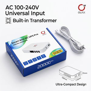 OLAX D6 Mini UPS Inteligente para Exteriores, Portátil, 20000 mAh, 74 WH de Capacidad de Batería, Banco de Energía, Salida POE de 12 V, Router Wifi de Respaldo, POE-D6 Ultra - Product Image 4