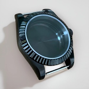 Montre automatique en acier inoxydable avec lunette noire PVD de 39 mm, mouvement automatique NH35/NH36, pièces de rechange pour montre - Product Image 3