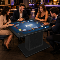 Table de jeu interactive VISIGN Smart 32 43 55 pouces 4K avec écran tactile capacitif multipoint 10 points pour bar, club, fête, divertissement