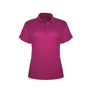 Estampado de moda informal para mujer, a cuadros de punto para Polo, cuello personalizado, más algodón, manga corta, 220 GSM, transpirable, venta al por mayor, Ch - Product Image 2