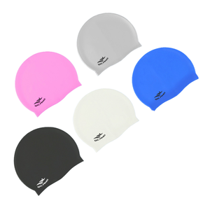 <span class=keywords><strong>Gorro</strong></span> de natación de silicona con logotipo personalizado, impermeable, elástico y reutilizable, <span class=keywords><strong>gorro</strong></span> de natación para adultos y niños, equipo de piscina suave y duradero - Product Image 3